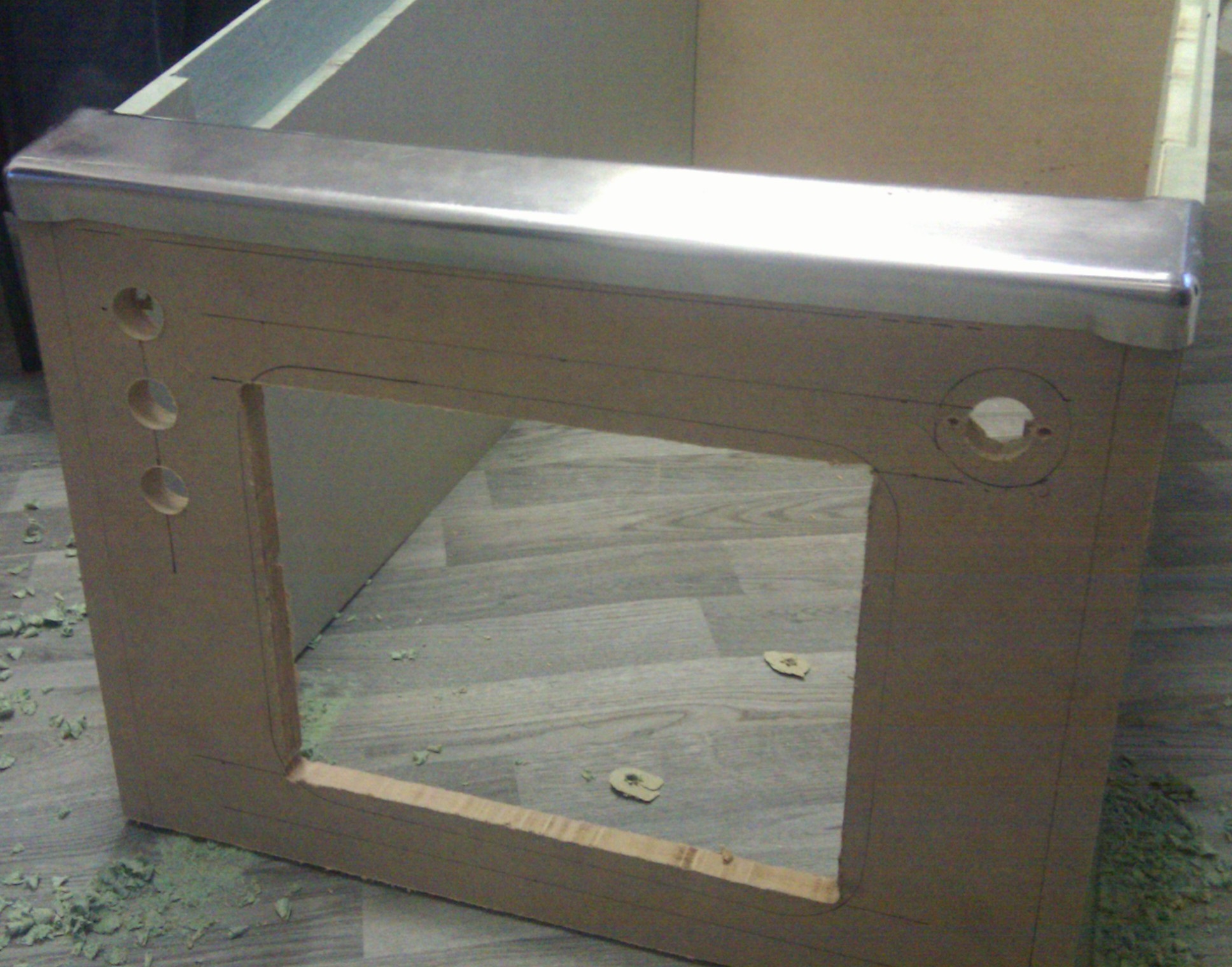 Coin door 1
