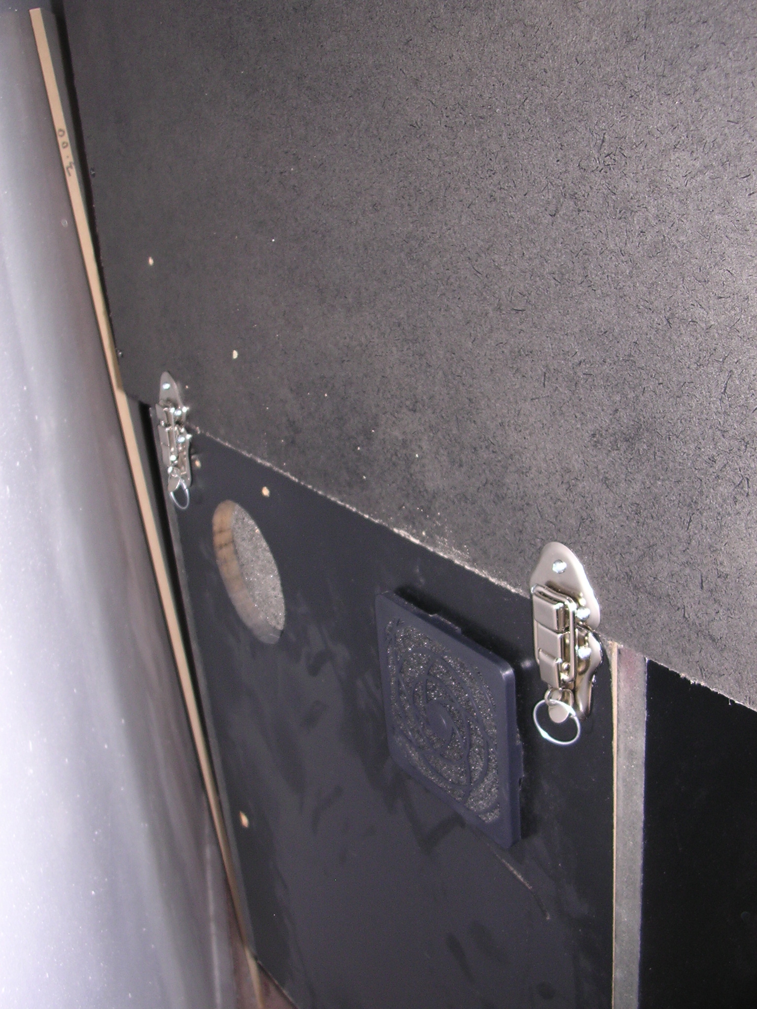 Backbox side view