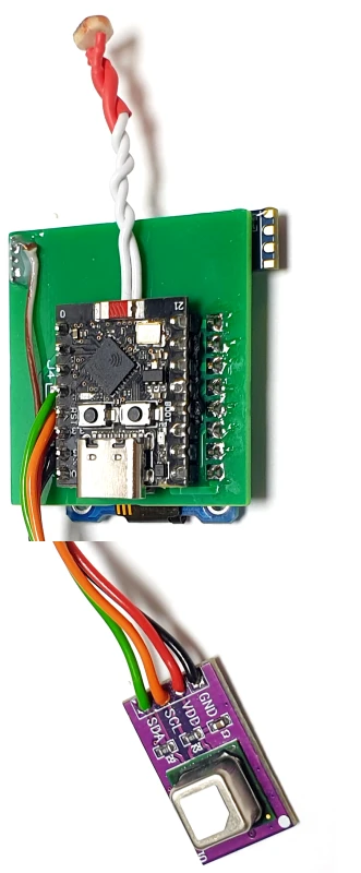 Room sensor - back