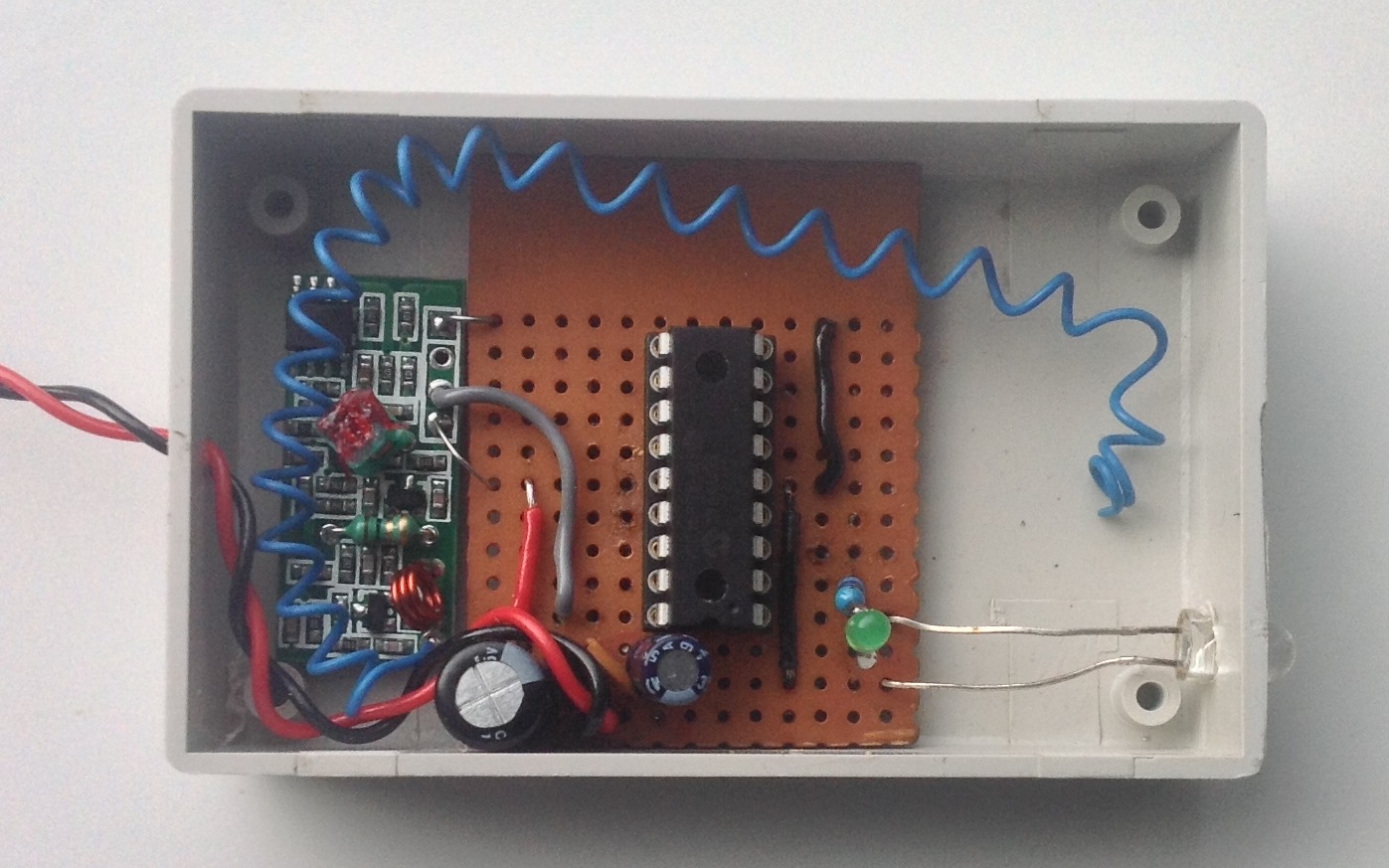 First build PCB layout