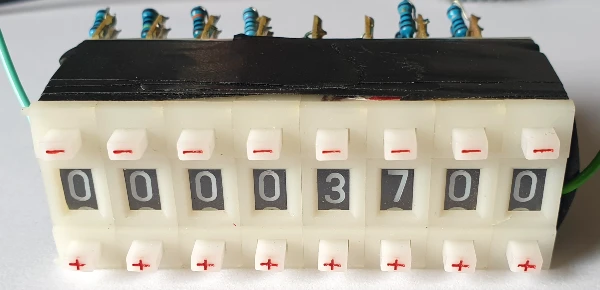 Counter with some digits set